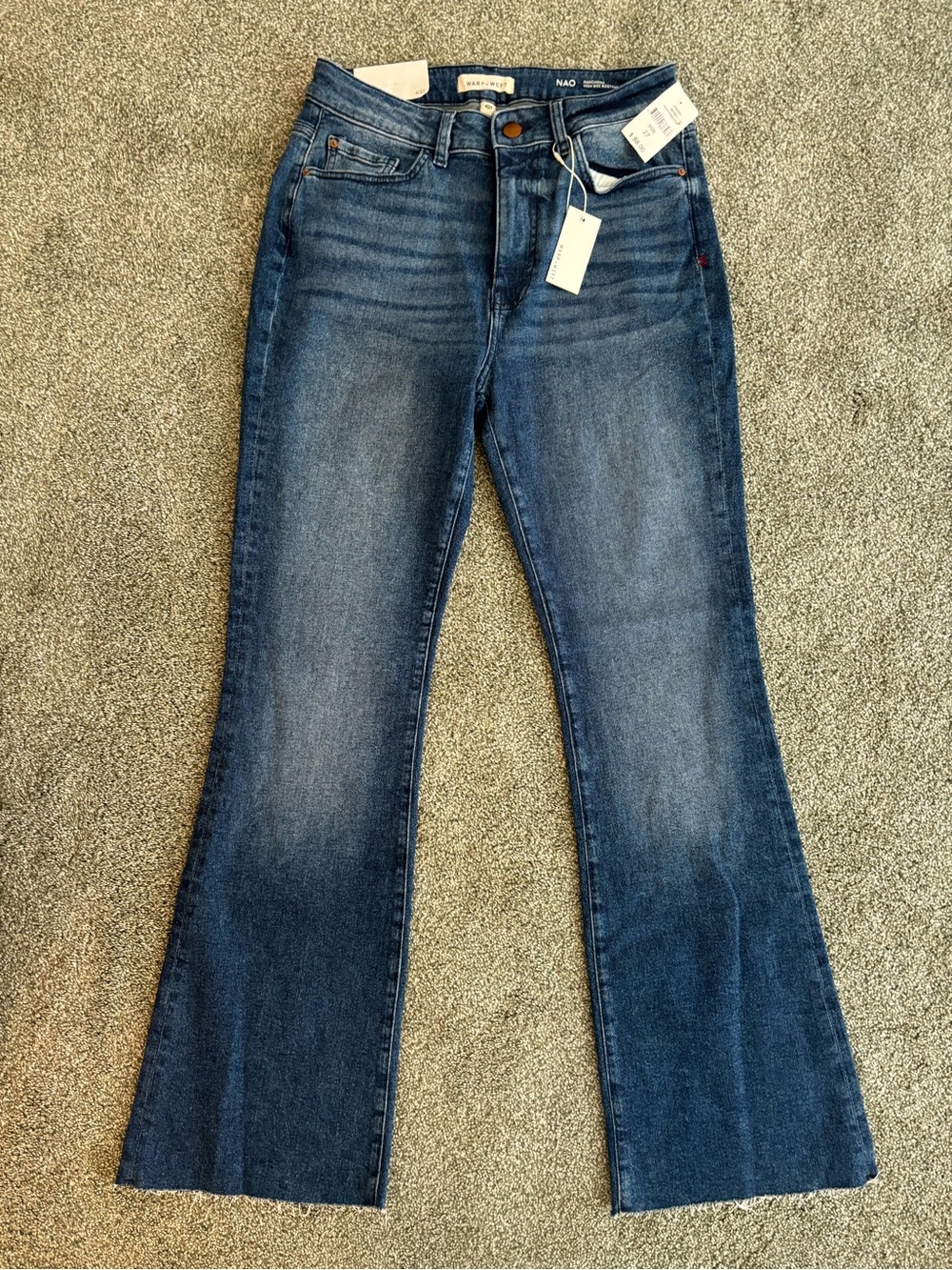 Warp + Weft Nao High Rise Bootcut Jean